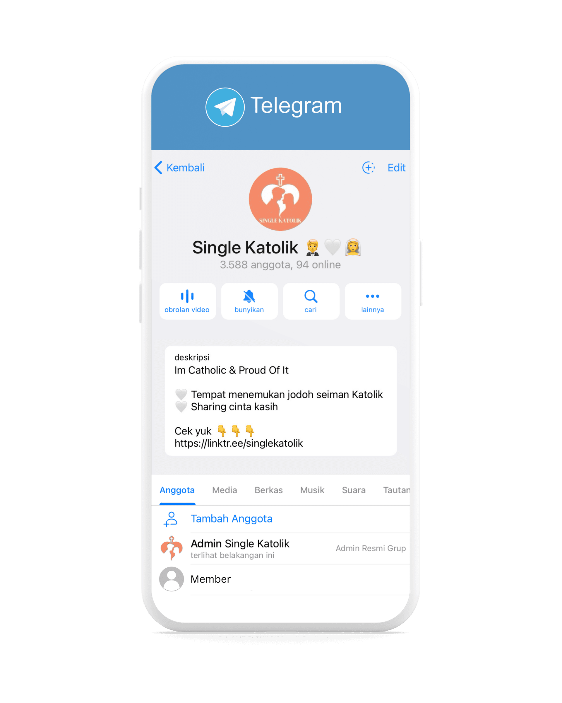 Telegram Mockup